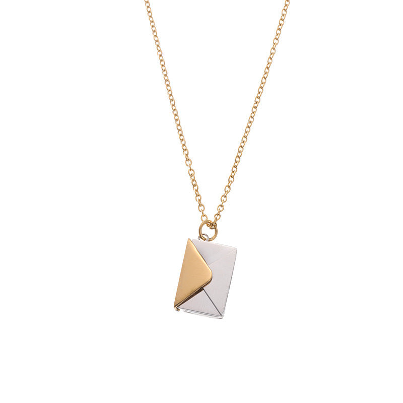 Envelope Love Letter Necklace