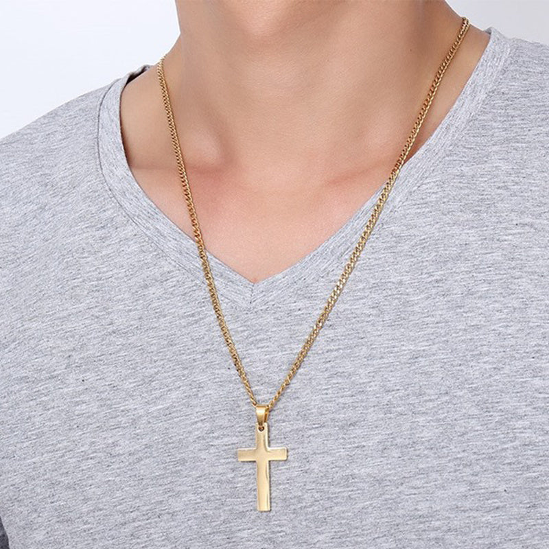 Classic Cross Pendant Necklace