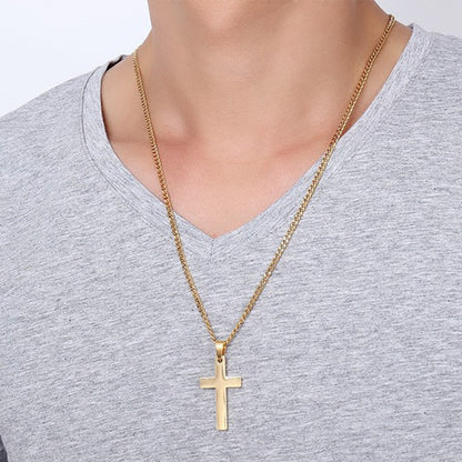 Classic Cross Pendant Necklace