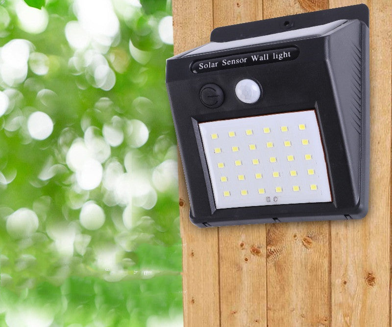 Solar Outdoor Garden Lamp Set Sensor Light