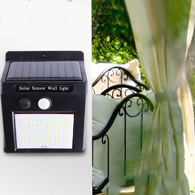 Solar Outdoor Garden Lamp Set Sensor Light