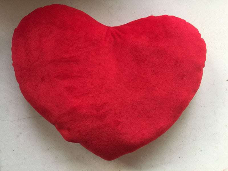 Red Heart Pillow Sofa Cushion