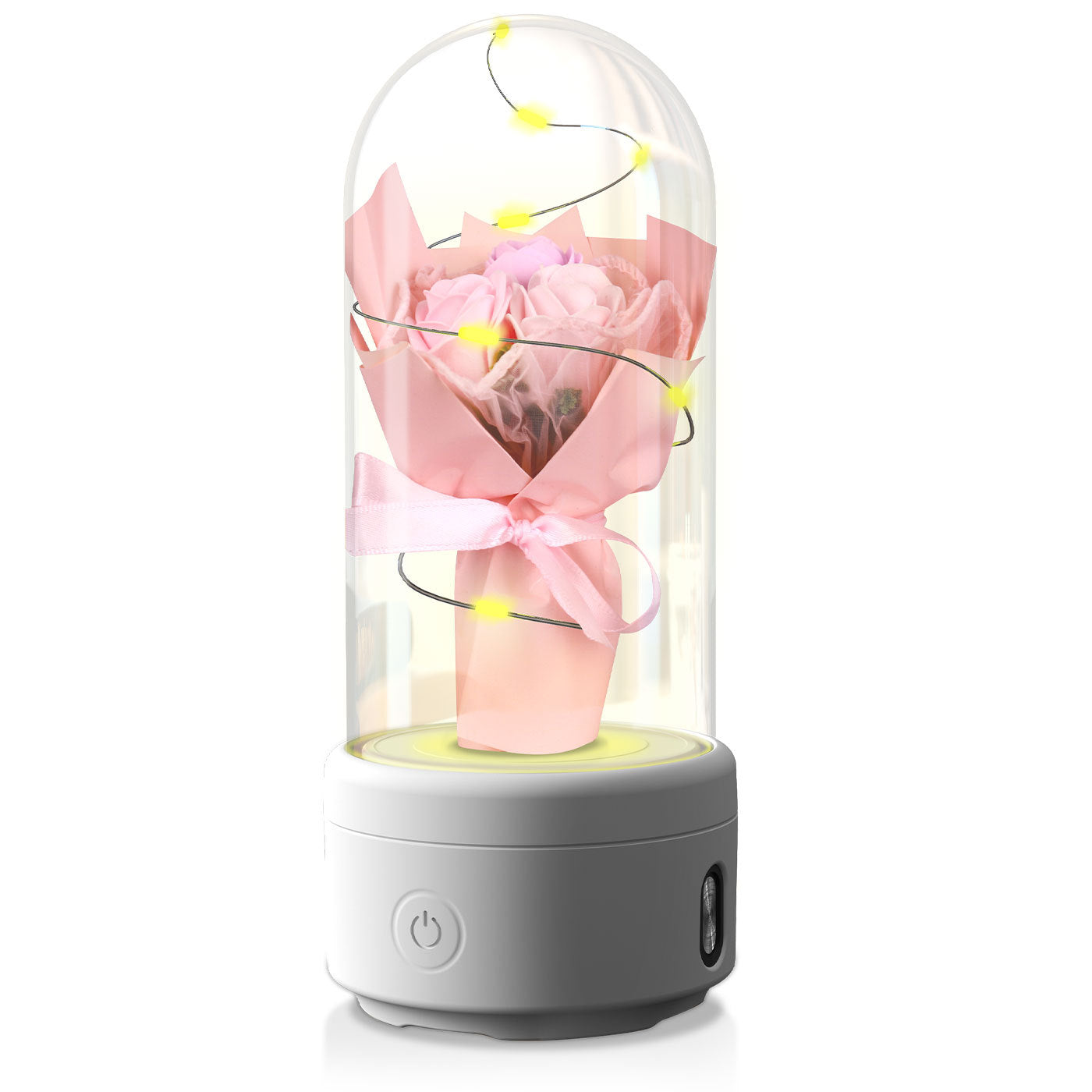 Rose Nightlight cum Bluetooth Speaker