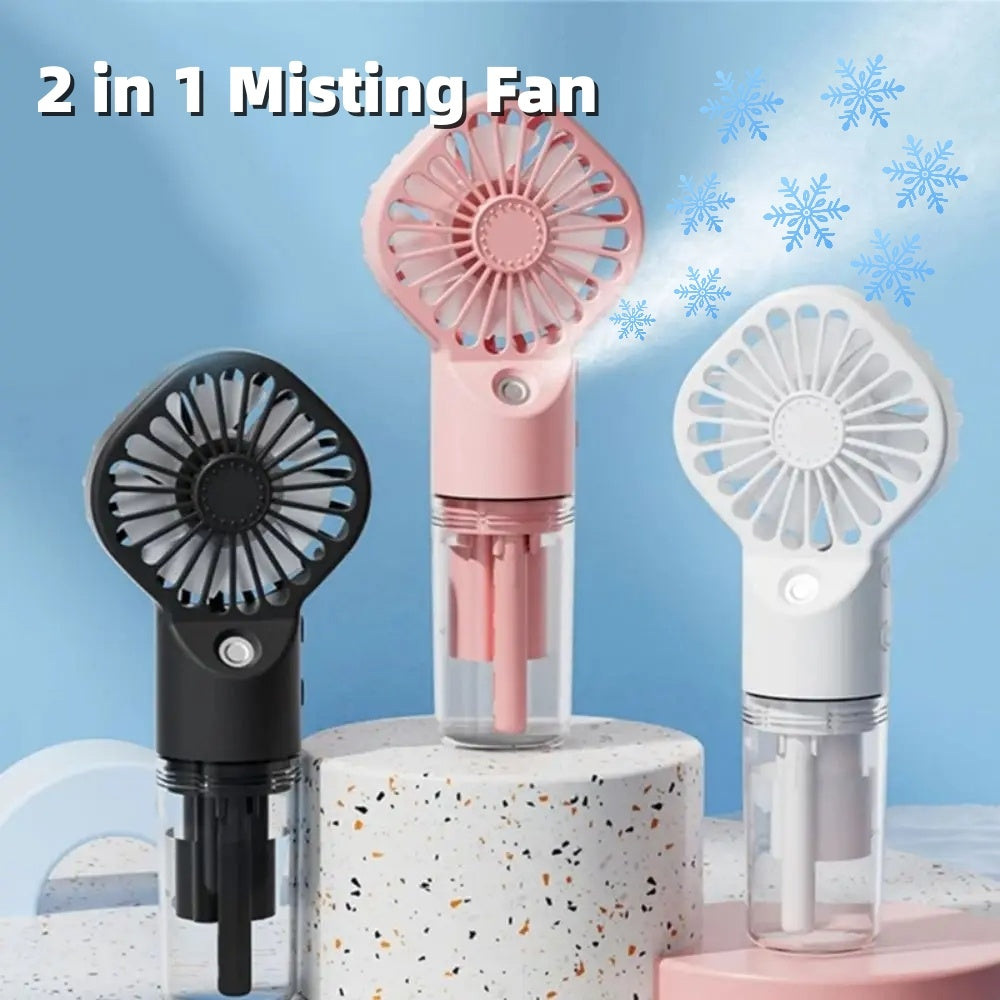 Hand Held Humidifying Fan