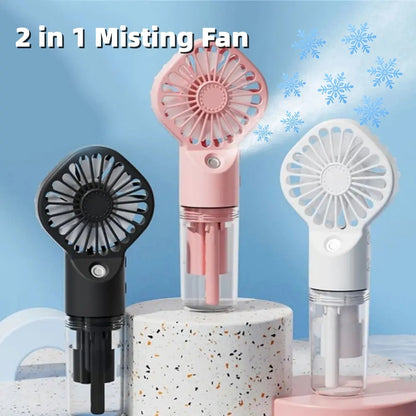 Hand Held Humidifying Fan