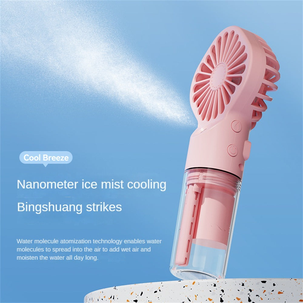 Hand Held Humidifying Fan