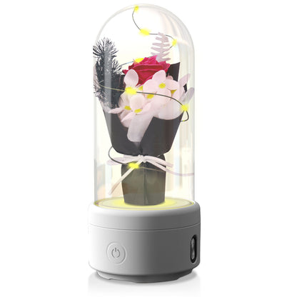 Rose Nightlight cum Bluetooth Speaker