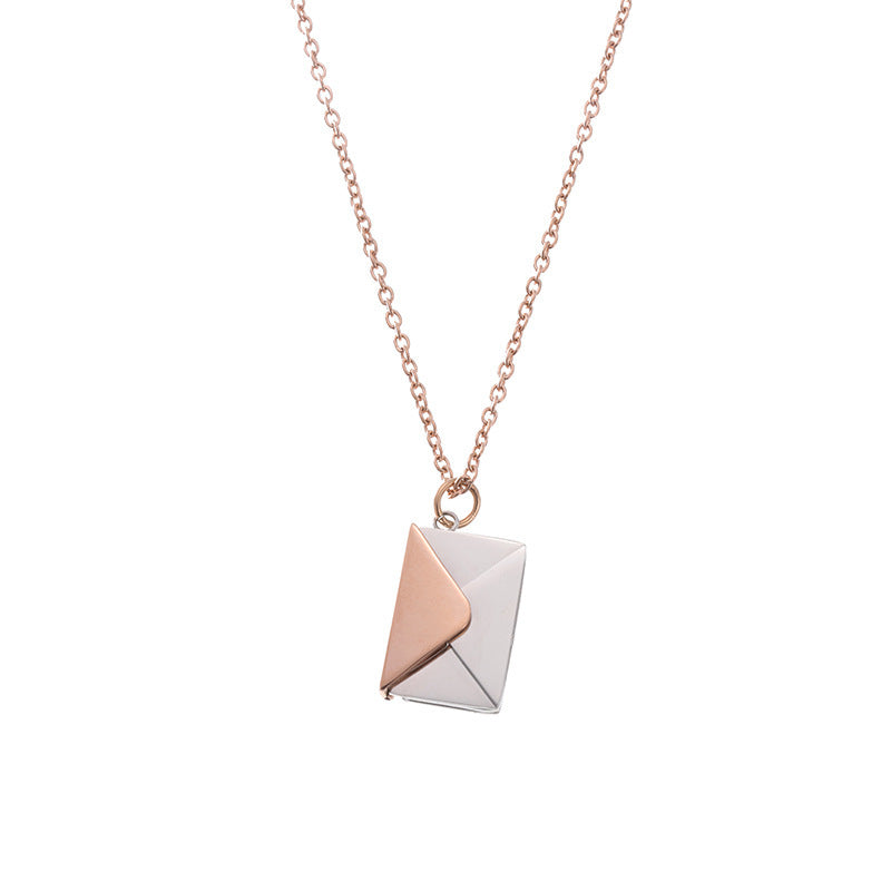 Envelope Love Letter Necklace