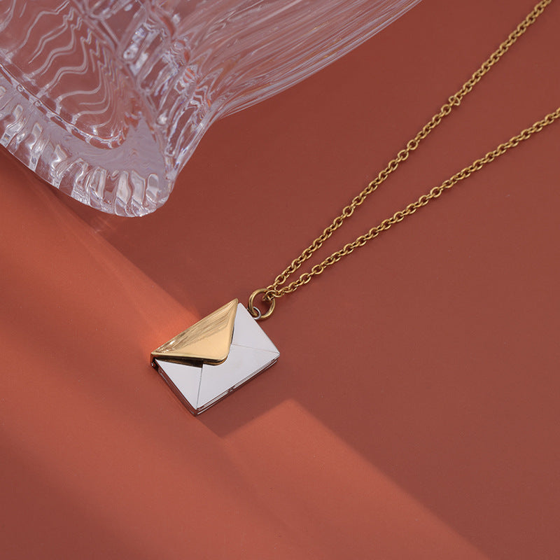 Envelope Love Letter Necklace