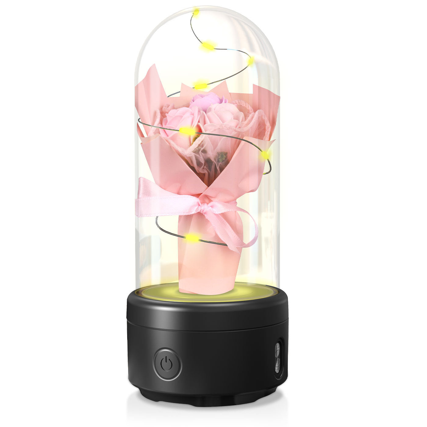 Rose Nightlight cum Bluetooth Speaker