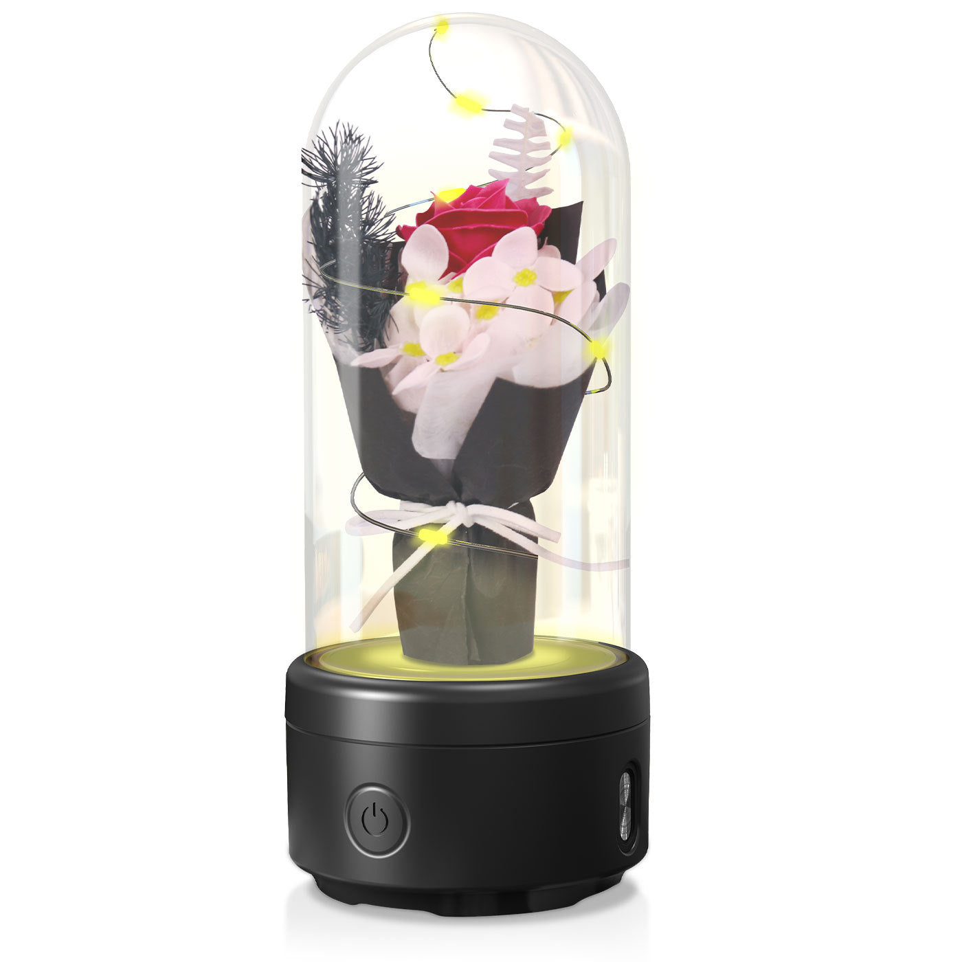 Rose Nightlight cum Bluetooth Speaker